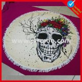 150X150cm Reactive Printed Round Beach Towel for Gift