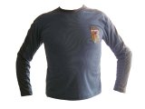 Long Sleeve Man Printed T Shirt With Logo Design-Poly Meshed Fabric