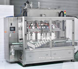 High Filling Accuracy Automatic Cosmetic Filling Machine Good Quality Piston Filler