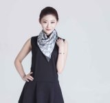 2017 New North Korea Style 100% Silk Women Scarf