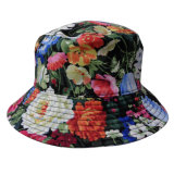 Bucket Hat with Floral Fabric (BT016)