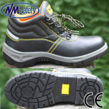 Nmsafety Cow Leather Anti Slip Steel Toe Cap Safety Shoes