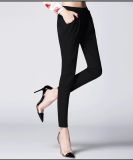 Latest Design 100% Cotton Ladies Skinny Summer Women's Pants