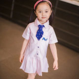 Kindergarden School Uniform Dress Can Be Custom