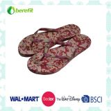 Rubber Sole and Straps, Women's Colorful Slippers