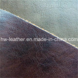 Anti-Cold Faux PU Leather for Winter Boot Hw-8674