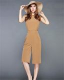 Fashion Sexy European Sleeveless Casual Jumpsuits for Women
