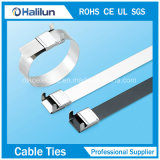 Stainless Steel Ployester Coated Wing Lock Cable Tie
