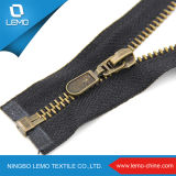Metal Brass Gold Zipper with Different Treating Process
