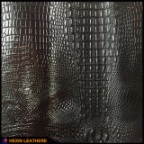 Crocodile Lizard Grain Synthetic PU Leather for Handbags Hx-B1722