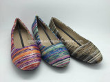 New Design Colorful PU Upper for Ballet Women Shoes