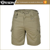 Tan Tactical Military Hunting Mens Breathable Multi-Pockets Short Trousers