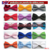 Polyester Tie Adjustable Bow Tie Solid Colors Neckwear (B8075)