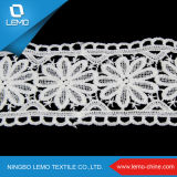 Lemo Wholesales White Stretch Lace, Lace Fabric Embroidery