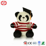 Graduation Panda Plush Fluffy Soft Toy with Strap Sweater Gift