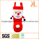 Polyester High Quality Christmas Decoration Santa Style Red Candy Boot