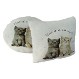 Cute Plush Cats Soft Cushion in Car