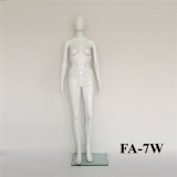 Factory Wholesale Window Display Glossy White Plastic Female Mannequin