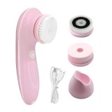Electric Sonic Silicone Facial Cleansing Brush