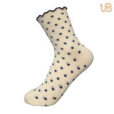 Women's Causal Cotton Sock with Loose Welt