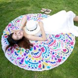New Launched Circle Beach Tapestry Towel, Boho Gypsy Tablecloth Beach Towel, Round Yoga Mat Towel