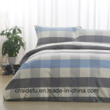 100 Cotton 60s Fresh Plaid Design Bed Sheet Linen