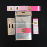 Transparent OPP Food Packaging Plastic Bag for One Set with Paper Header