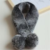 Wholesale Winter Keeping Warm Long Fake Rabbit Fur Scarf for Lady