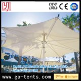 Huge Umbrella Shape Awning Shade Tent with PVDF Cover