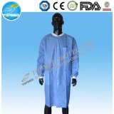 Disposable Nonwoven PP SMS Mf Lab Gown Lab Coat