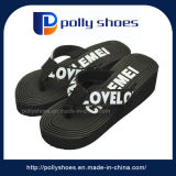 Black Open Toe Wedge Sandal Heels Women's Size: 36