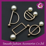 Wholesale Scarf Buckle Fashion Pearl Decorative Needle Button Pin Brooch