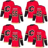 Calgary Flames Matt Stajan Ryan Lomberg Marek Hrivik Hockey Jerseys