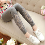 Modal Cotton Lace High Waist Outer Wear Leggings