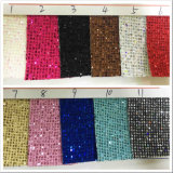 Gl-297 Decorative Shiny Glitter Wallpaper Fabric