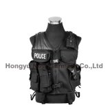 Tactical Combat Gear Black Utility Tactical Vest (HY-V022)