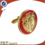 Cheap Custom Engraved Logo Metal Cufflinks Wedding Party Souvenir (FTCF10221J)