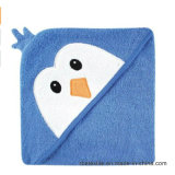 100% Cotton Baby Hooded Bath Towel / Blanket with High Quality