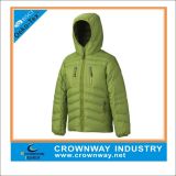 Mens Hooded Goose Down Winter Jacket with Ultra Light Padding