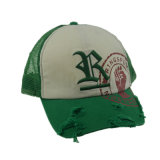 Custom 6 Panels Embroidery Baseball Hats Cotton Snapback Trucker Hat