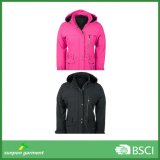 Woman Winter Coats Attractive Look MID-Length Softshell Jacket