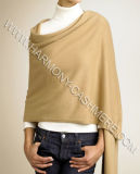 100% Cashmere Knitted Shawl (HM-SC09006)
