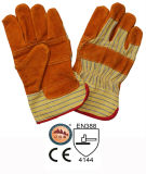 Anti-Scratch Leather Protective Work Hand Gloves