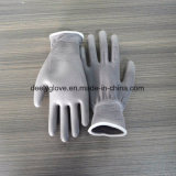 High Quality Working Gray PU Palm Work Gloves