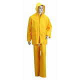 Various Yellow PVC Raincoat, PVC Rainwears, Work Raincoat, Safety Raincoats, Work PVC Rainsuit