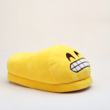 Cute Plush Cheap Indoor Emoji Warm Slippers in Slippers