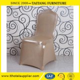 Free Sample Hotel Dining Room Pleated Universal Spandex Chair Cover