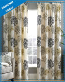 Home Decoration Floral Pattern Print Polyester Window Curtain