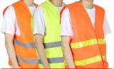 Reflective Vest with En 20471 and ANSI/Isea 107 Standard High Visibility Safety Mesh Vest Cloth