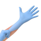 Disposable Nitrile Gloves Blue with Powder Free